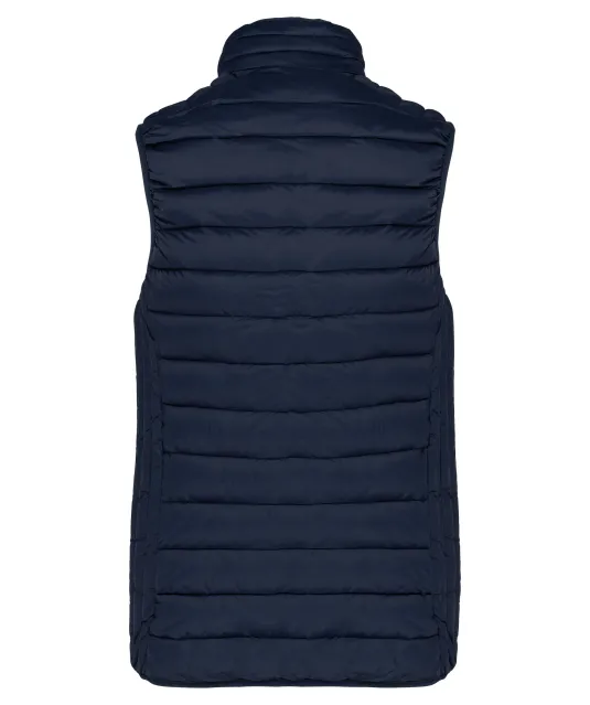 K6114 - Ladies' lightweight sleeveless down jacket Navy