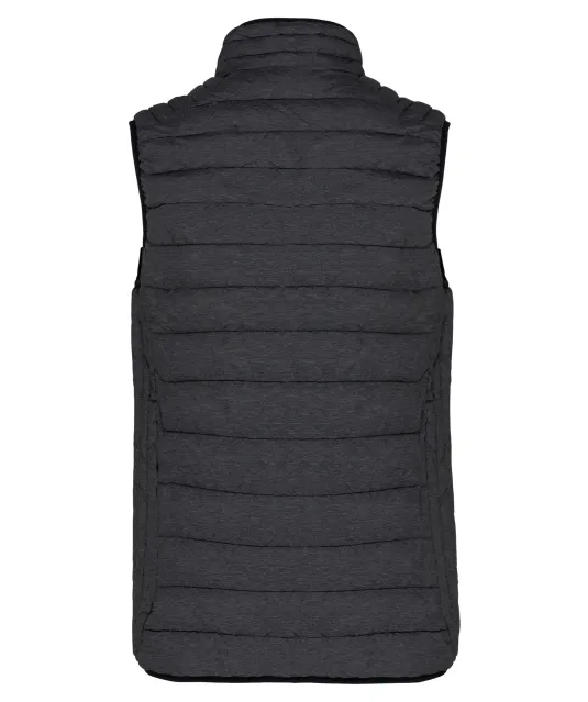 K6114 - Ladies' lightweight sleeveless down jacket Marl Dark Grey