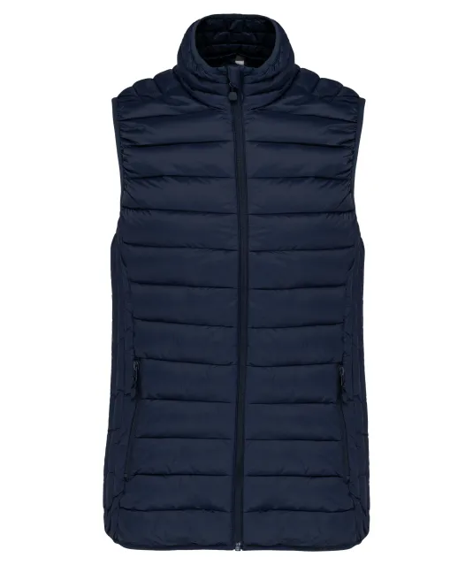 K6114 - Ladies' lightweight sleeveless down jacket Navy