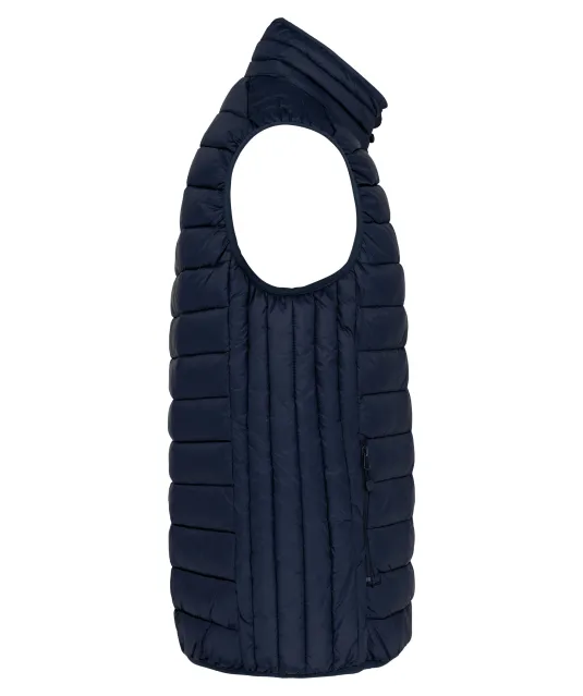 K6113 - Men’s lightweight sleeveless down jacket Navy