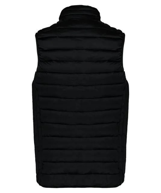 K6113 - Men’s lightweight sleeveless down jacket Black