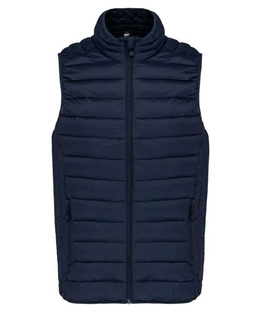 K6113 - Men’s lightweight sleeveless down jacket Navy