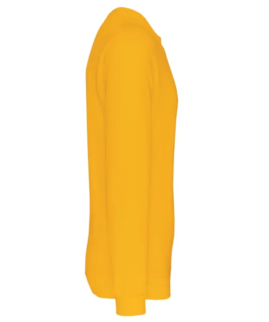 K474 - Sweater ronde hals Yellow