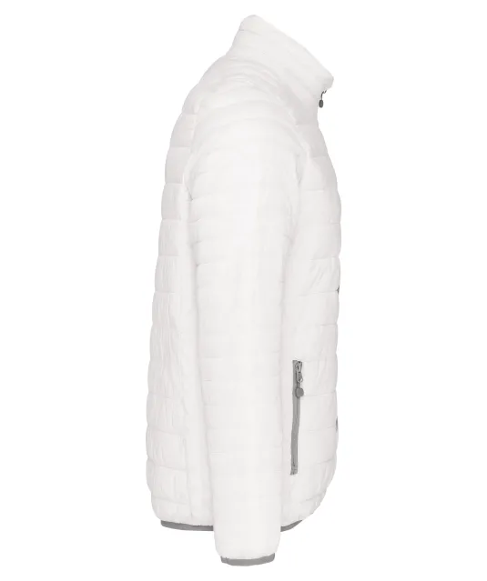 K6120 - Men's lightweight padded jacket White