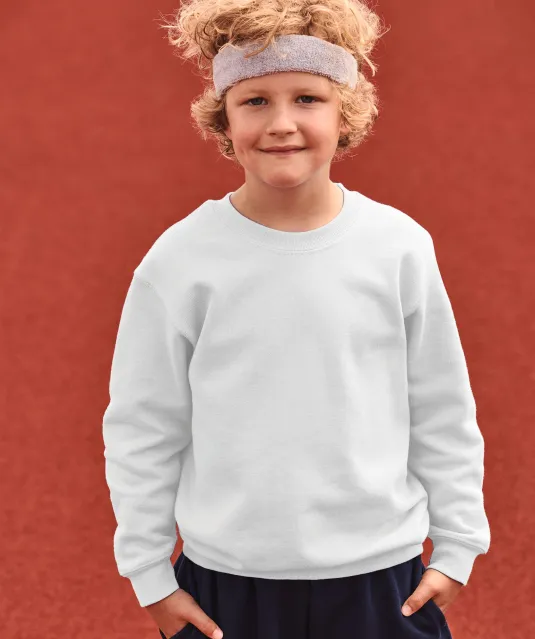 SC62041 - Kids Classic Set-in Sweater (62-041-0) White