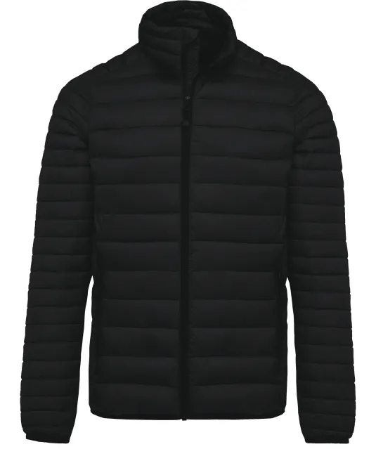 K6120 - Men's lightweight padded jacket Black