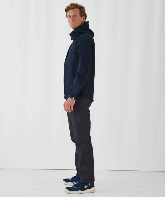 CGJM950 - Hooded Softshell / Men White