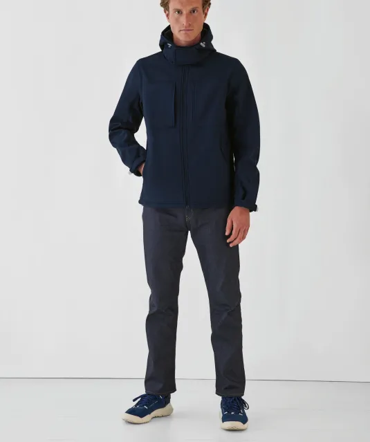 CGJM950 - Hooded Softshell / Men White