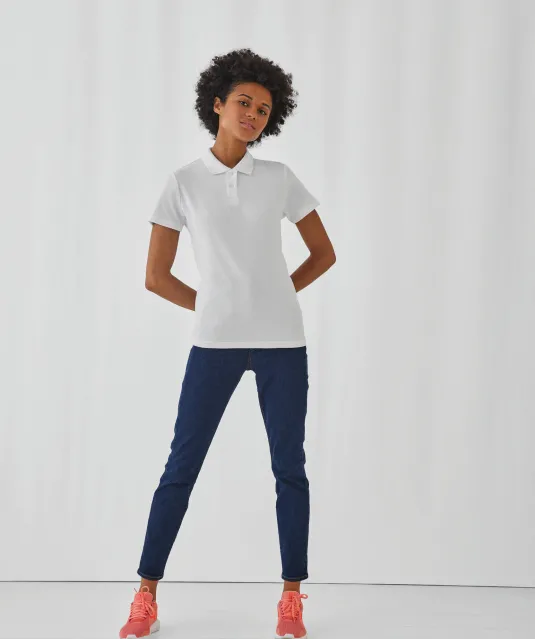 CGPWI11 - Id.001 Ladies' Polo Shirt White