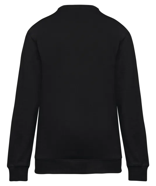 WK403 - Day To Day sweater zakje met contrasterende rits Black / Kelly Green