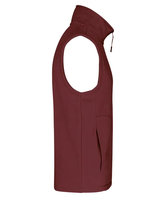 K913 - Luca - Fleecebodywarmer Wine