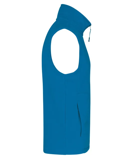 K913 - Luca - Fleecebodywarmer Tropical Blue