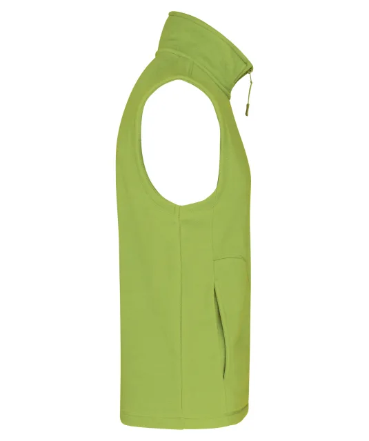 K913 - Luca - Fleecebodywarmer Lime