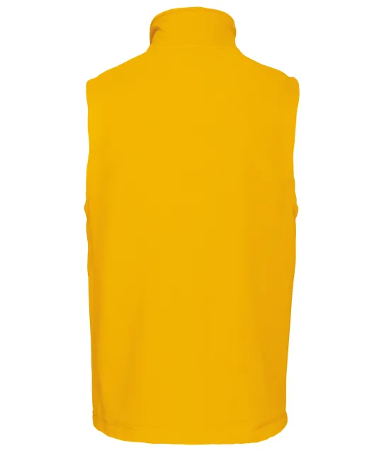 K913 - Luca - Fleecebodywarmer Yellow