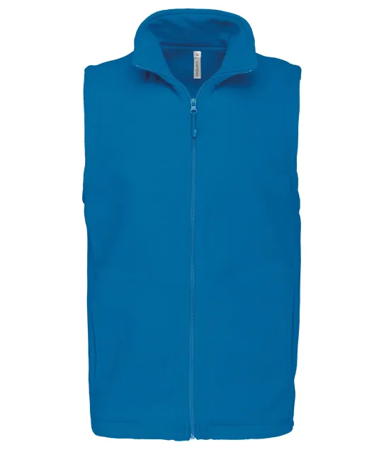 K913 - Luca - Fleecebodywarmer Tropical Blue