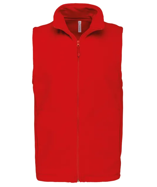 K913 - Luca - Fleecebodywarmer Red