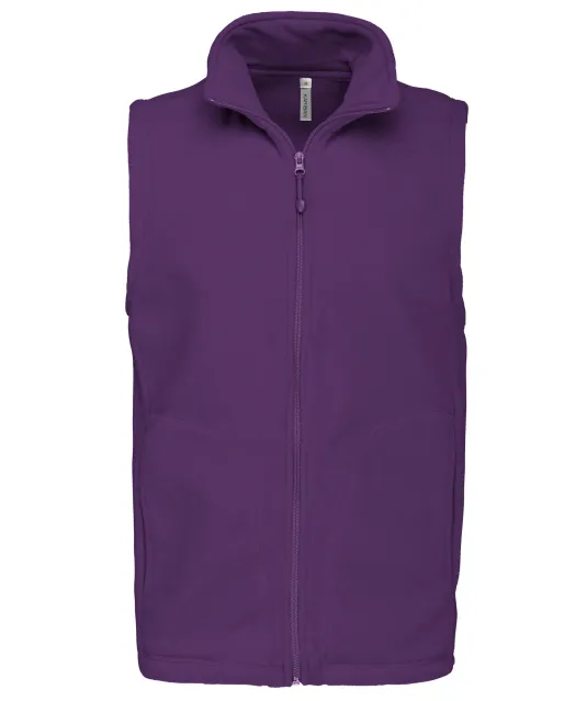 K913 - Luca - Fleecebodywarmer Purple
