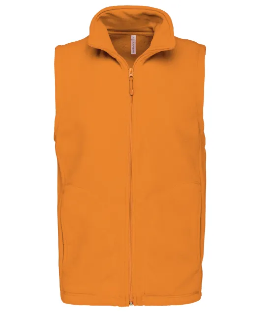 K913 - Luca - Fleecebodywarmer Orange