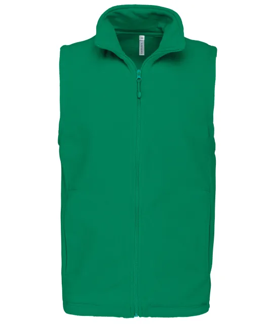 K913 - Luca - Fleecebodywarmer Kelly Green