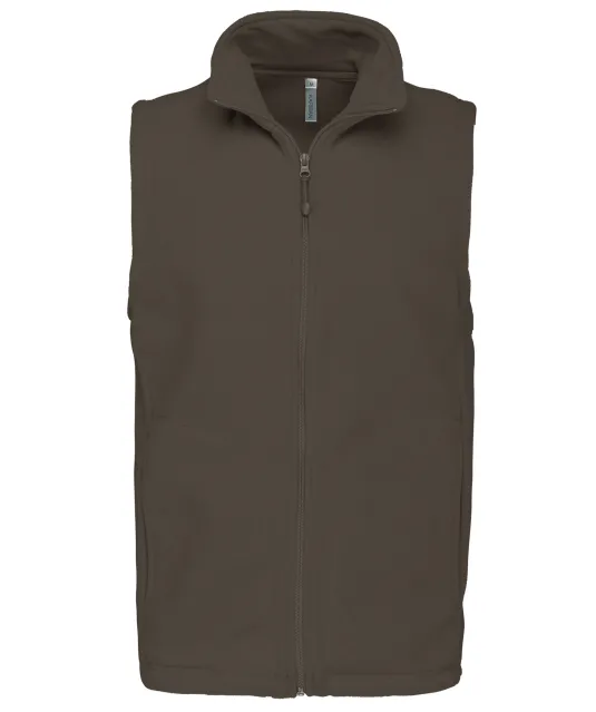K913 - Luca - Fleecebodywarmer Green Olive