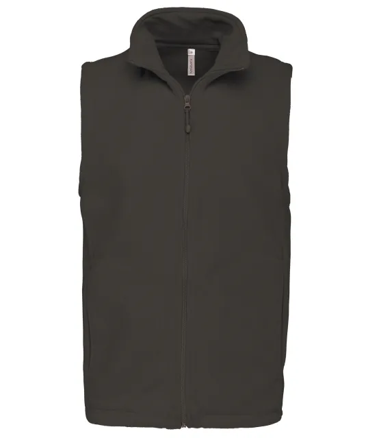K913 - Luca - Fleecebodywarmer Dark Grey