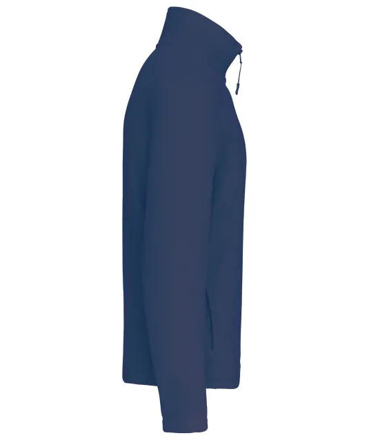K912 - Enzo - Fleece met ritskraag Deep Blue