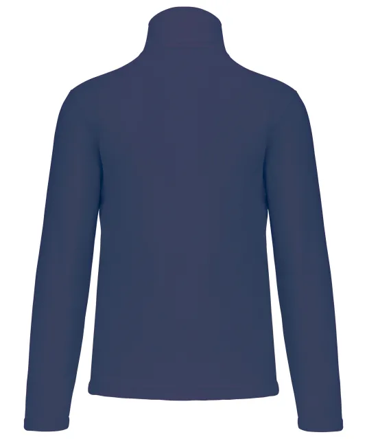 K912 - Enzo - Fleece met ritskraag Deep Blue