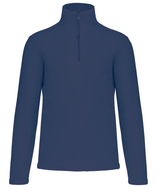 K912 - Enzo - Fleece met ritskraag Deep Blue