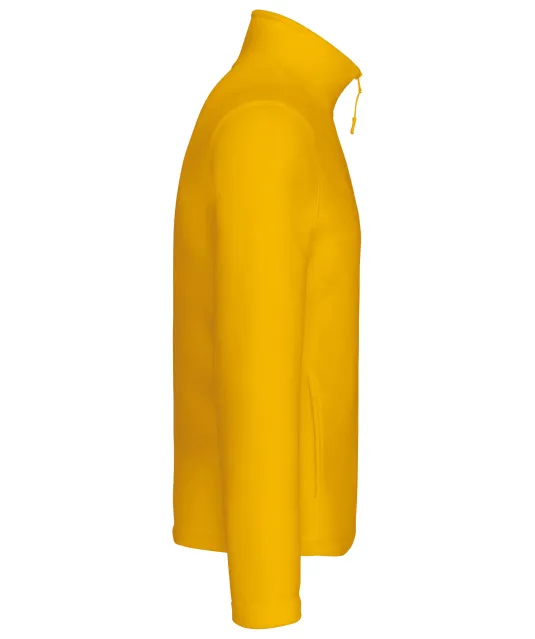 K912 - Enzo - Fleece met ritskraag Yellow