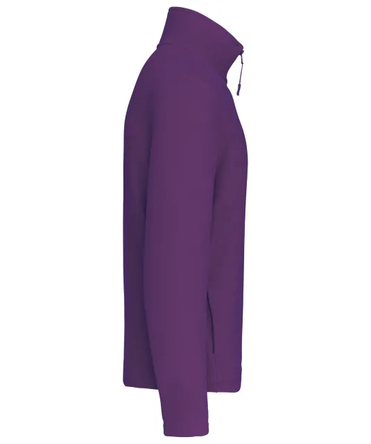 K912 - Enzo - Fleece met ritskraag Purple