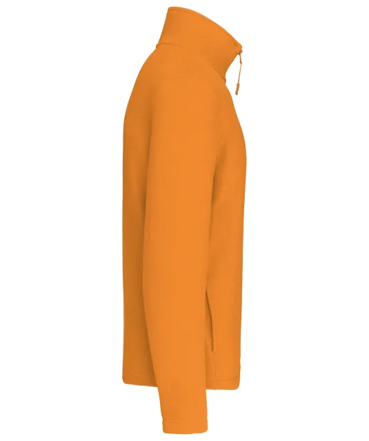 K912 - Enzo - Fleece met ritskraag Orange