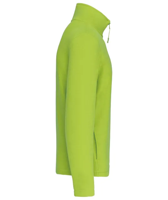 K912 - Enzo - Fleece met ritskraag Lime