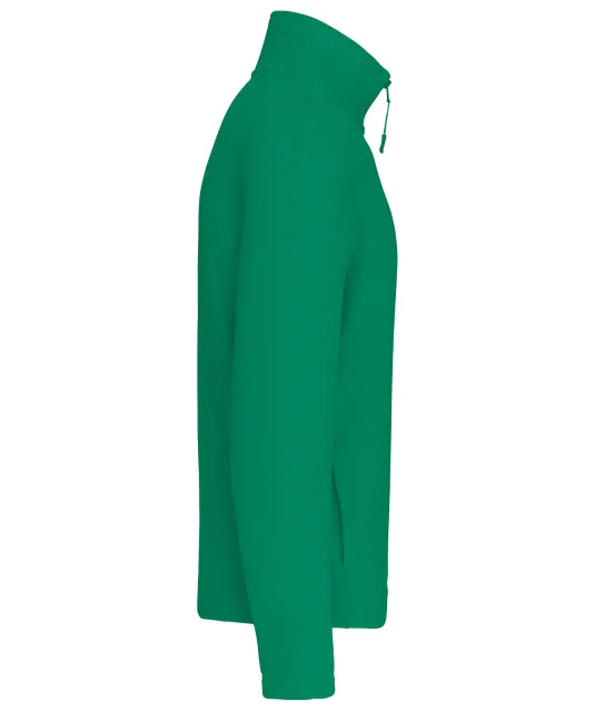 K912 - Enzo - Fleece met ritskraag Kelly Green