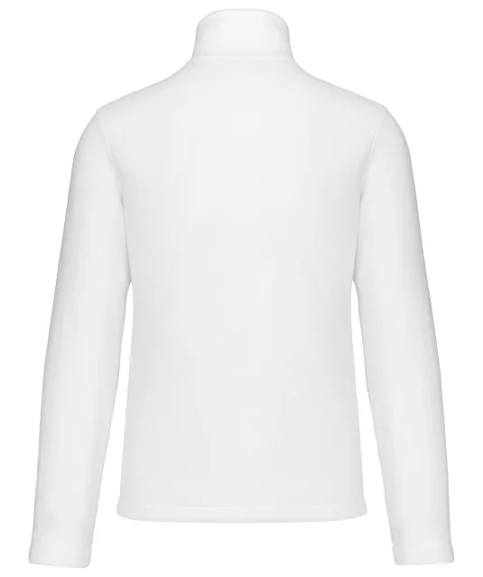 K912 - Enzo - Fleece met ritskraag White