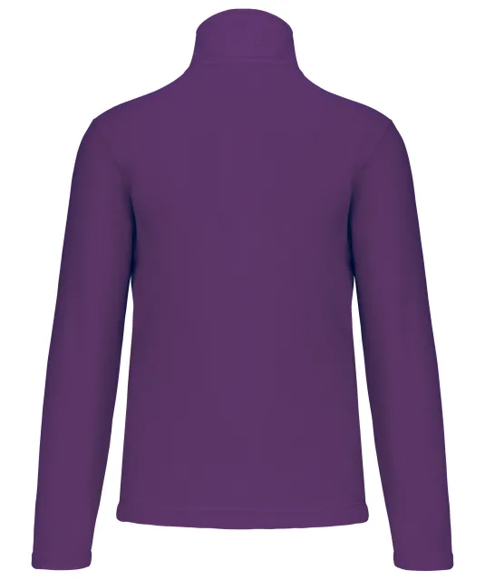K912 - Enzo - Fleece met ritskraag Purple