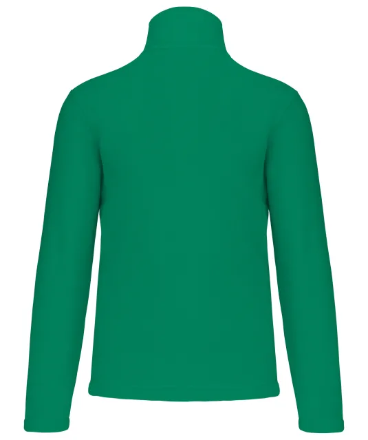 K912 - Enzo - Fleece met ritskraag Kelly Green