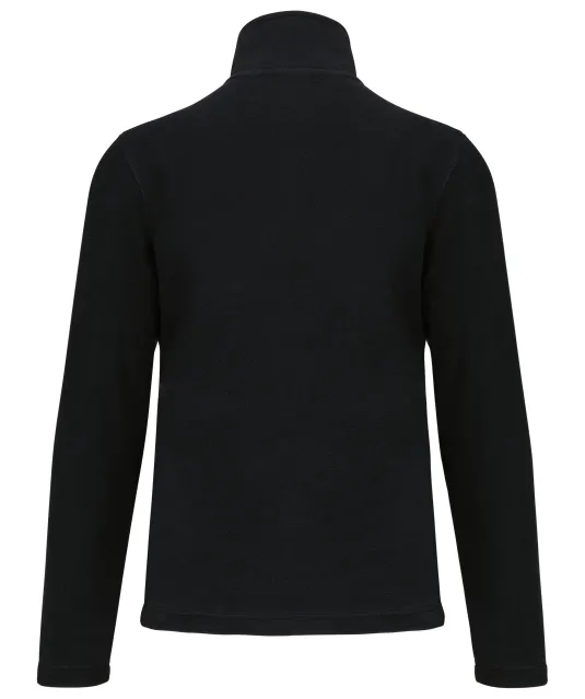 K912 - Enzo - Fleece met ritskraag Black