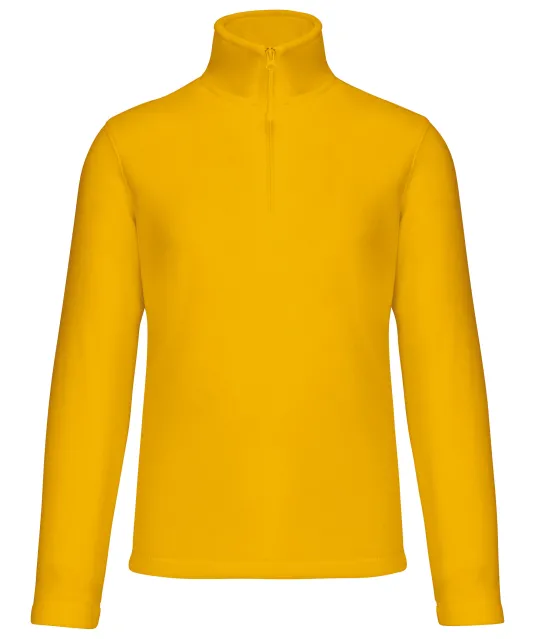 K912 - Enzo - Fleece met ritskraag Yellow