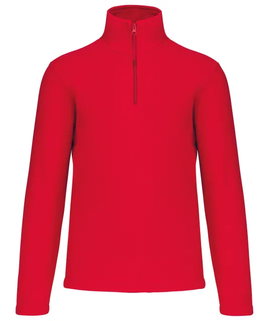 K912 - Enzo - Fleece met ritskraag Red