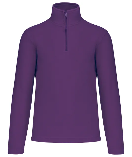 K912 - Enzo - Fleece met ritskraag Purple