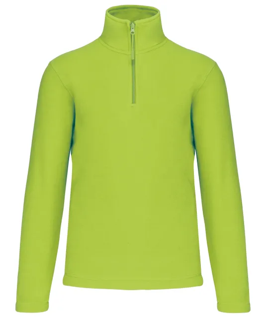 K912 - Enzo - Fleece met ritskraag Lime