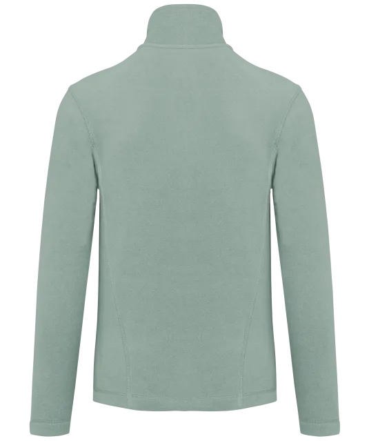 K907 - Microfleece met rits dames Sage
