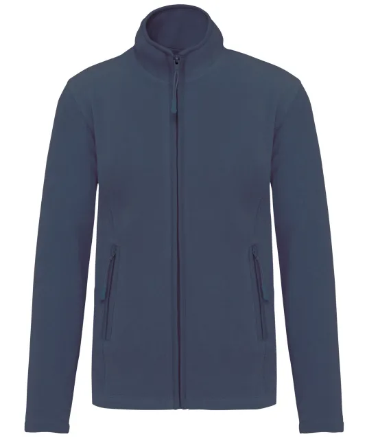 K907 - Microfleece met rits dames Deep Blue
