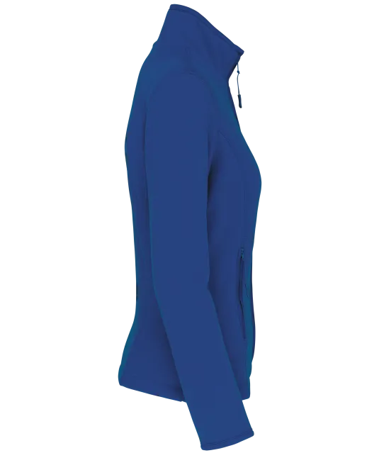 K907 - Microfleece met rits dames Royal Blue
