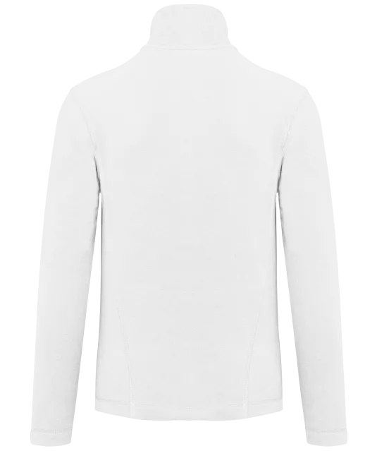 K907 - Microfleece met rits dames White