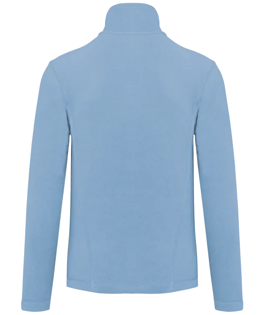 K907 - Microfleece met rits dames Sky Blue