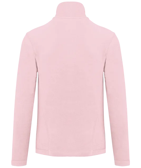 K907 - Microfleece met rits dames Pale Pink