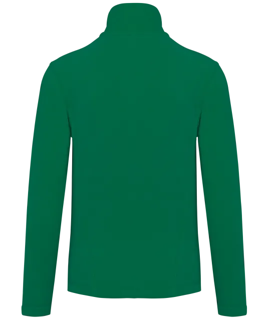 K907 - Microfleece met rits dames Kelly Green
