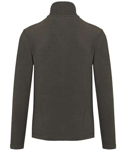 K907 - Microfleece met rits dames Green Olive