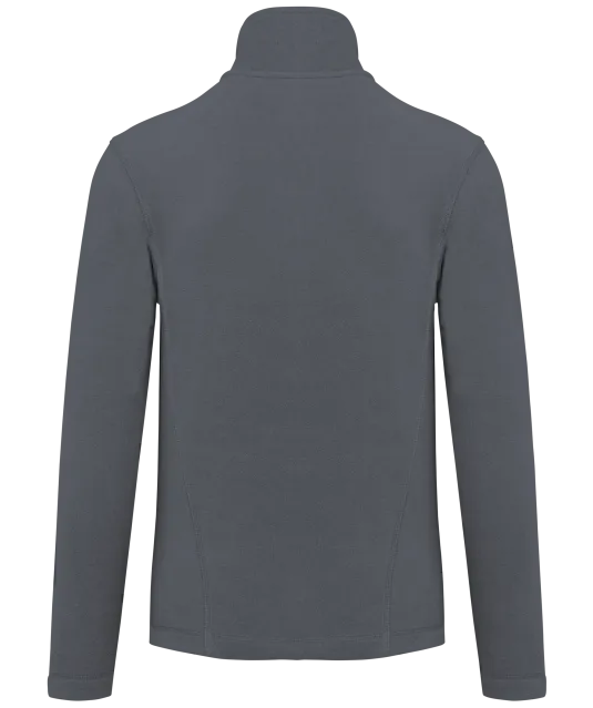 K907 - Microfleece met rits dames Convoy Grey